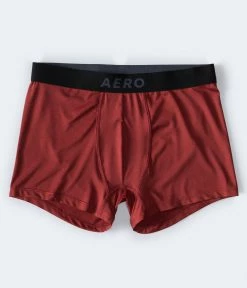 Aeropostale Men's Marled 3" Performance Knit Trunks