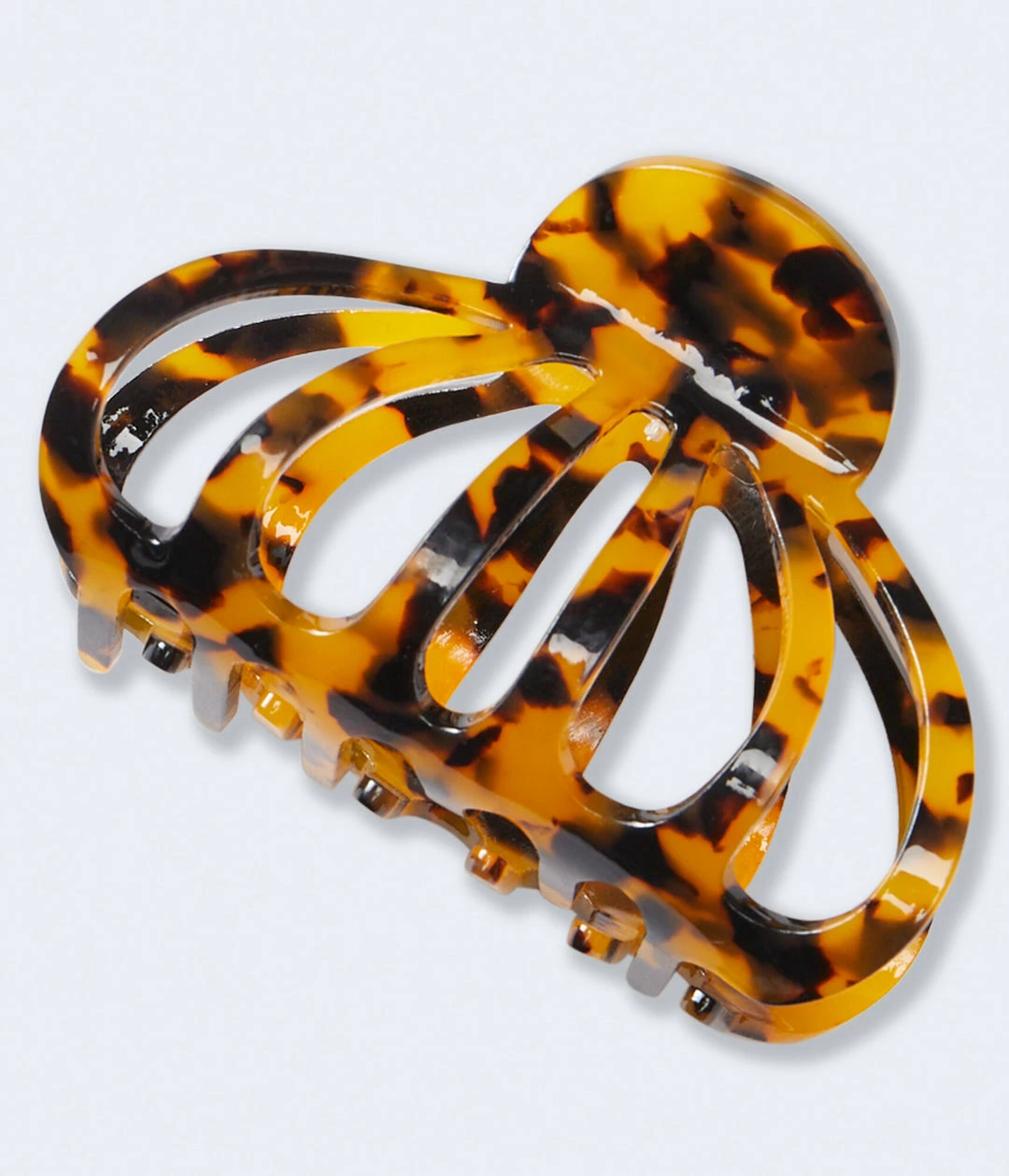 Aeropostale Women's Tortoiseshell Cage Claw Hair Clip