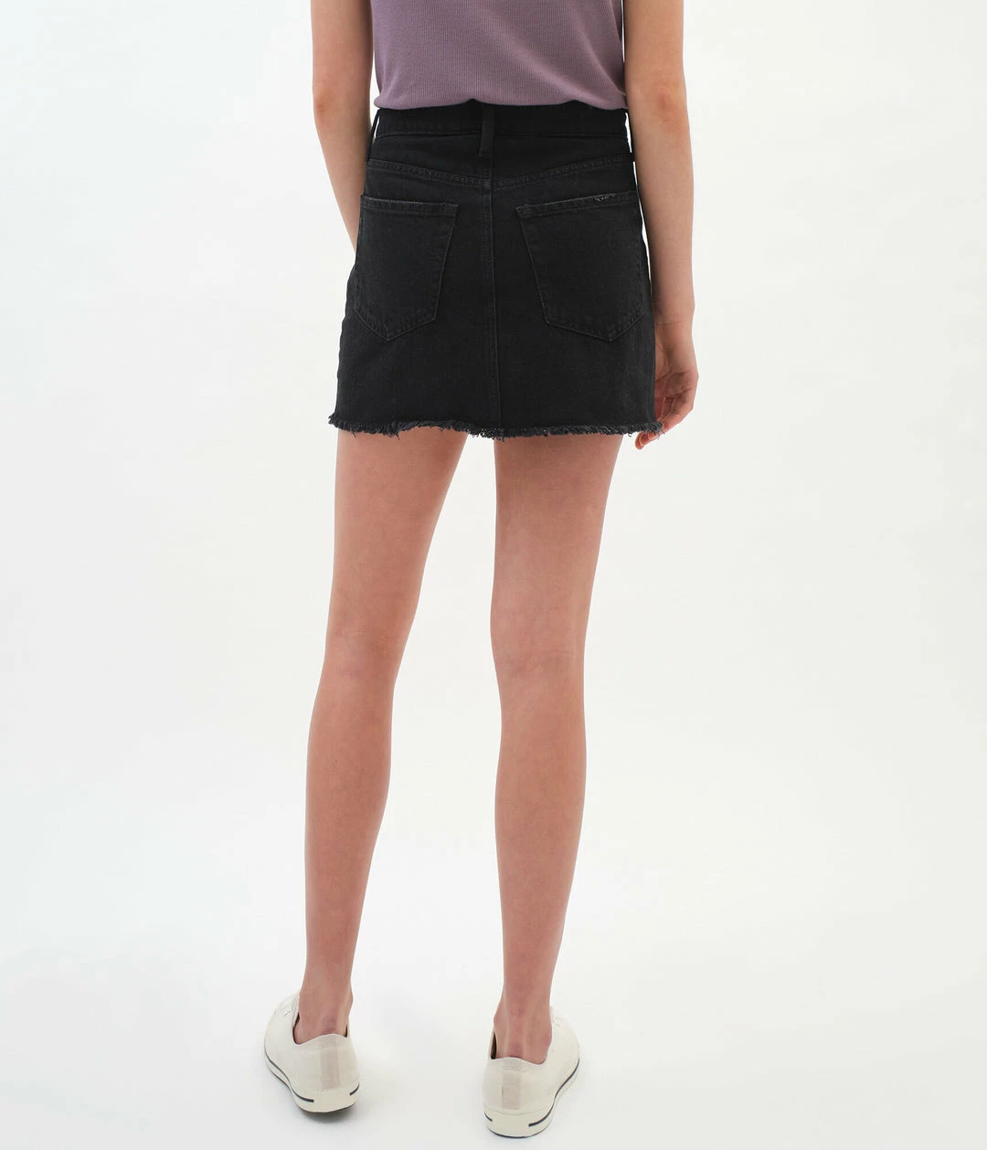 Aeropostale Womens Real Denim High-Rise Mini Skirt - Image 4