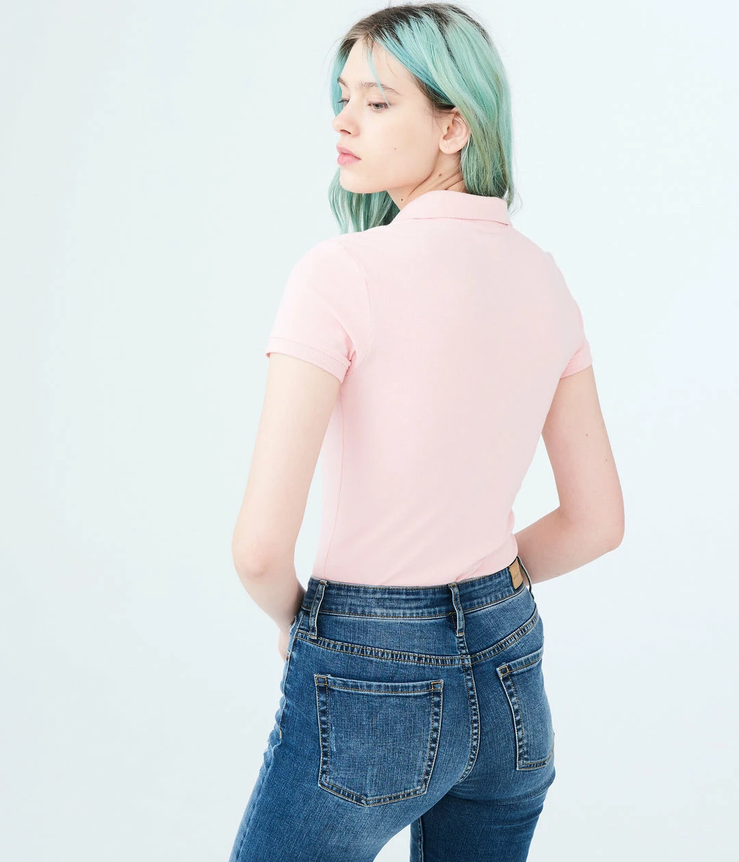 Aeropostale Womens Uniform Pique Polo - Image 4