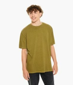 Aeropostale Men's Washed Relaxed Fit Crew Tee