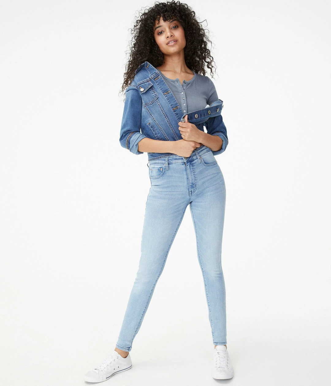 Aeropostale Womens Premium Seriously Stretchy High-Rise Jegging - Image 2