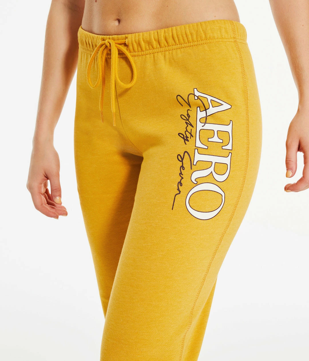 Aeropostale Women's Eighty Seven Cinched Sweatpants - Image 3