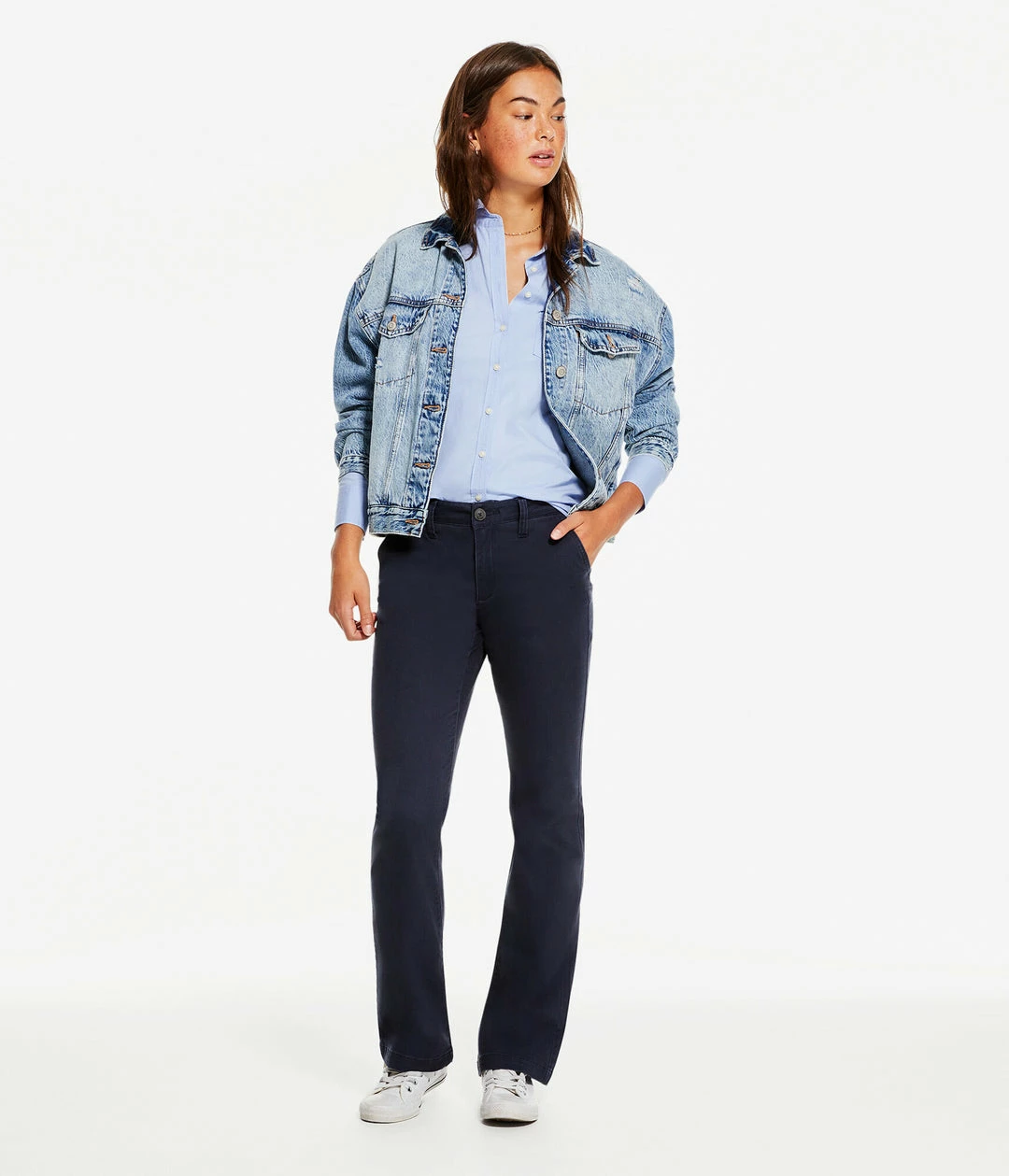 Aeropostale Women's Classic Uniform Twill Pants - Image 2