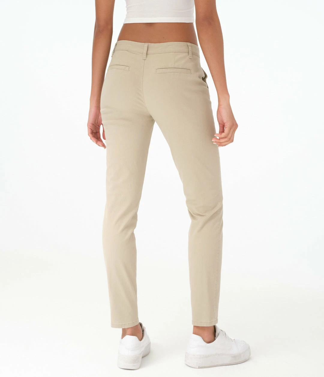 Aeropostale Women's Skinny Twill Pants - Image 4