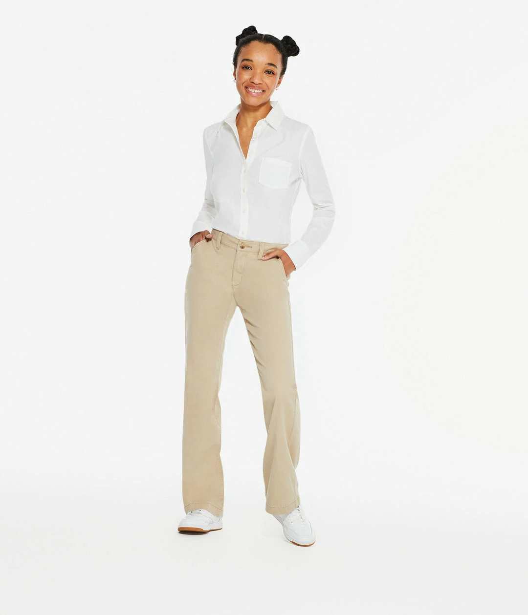 Aeropostale Women's Classic Uniform Twill Pants - Image 2