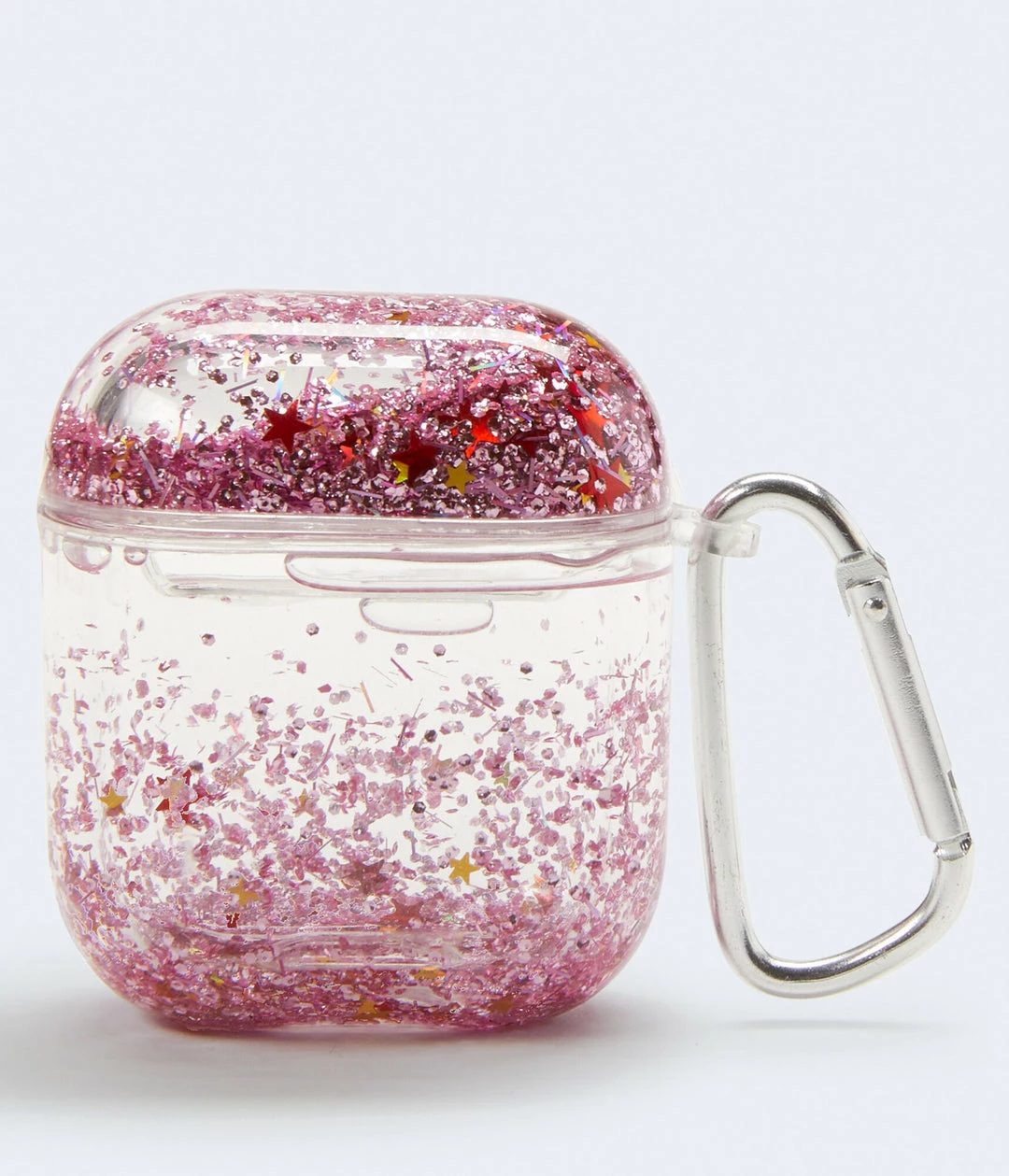 Aeropostale Women's Shaky Glitter Earbud Case