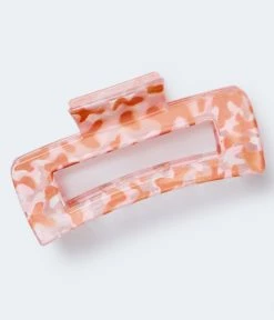 Aeropostale Women's Camo Rectangular Claw Hair Clip