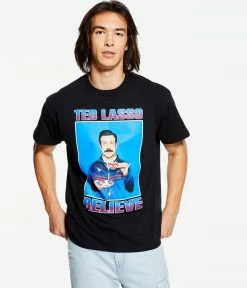Aeropostale Men's Ted Lasso Believe Graphic Tee