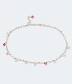 Aeropostale Women's Butterfly Chain Belt***