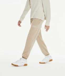 Aeropostale Men's Script Box Logo Cinched Sweatpants for women