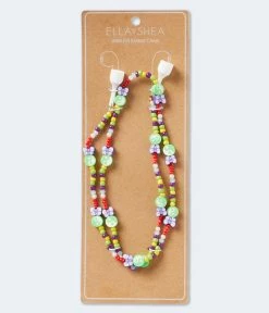 Aeropostale Women's Butterfly Beaded Airpodsar Chain