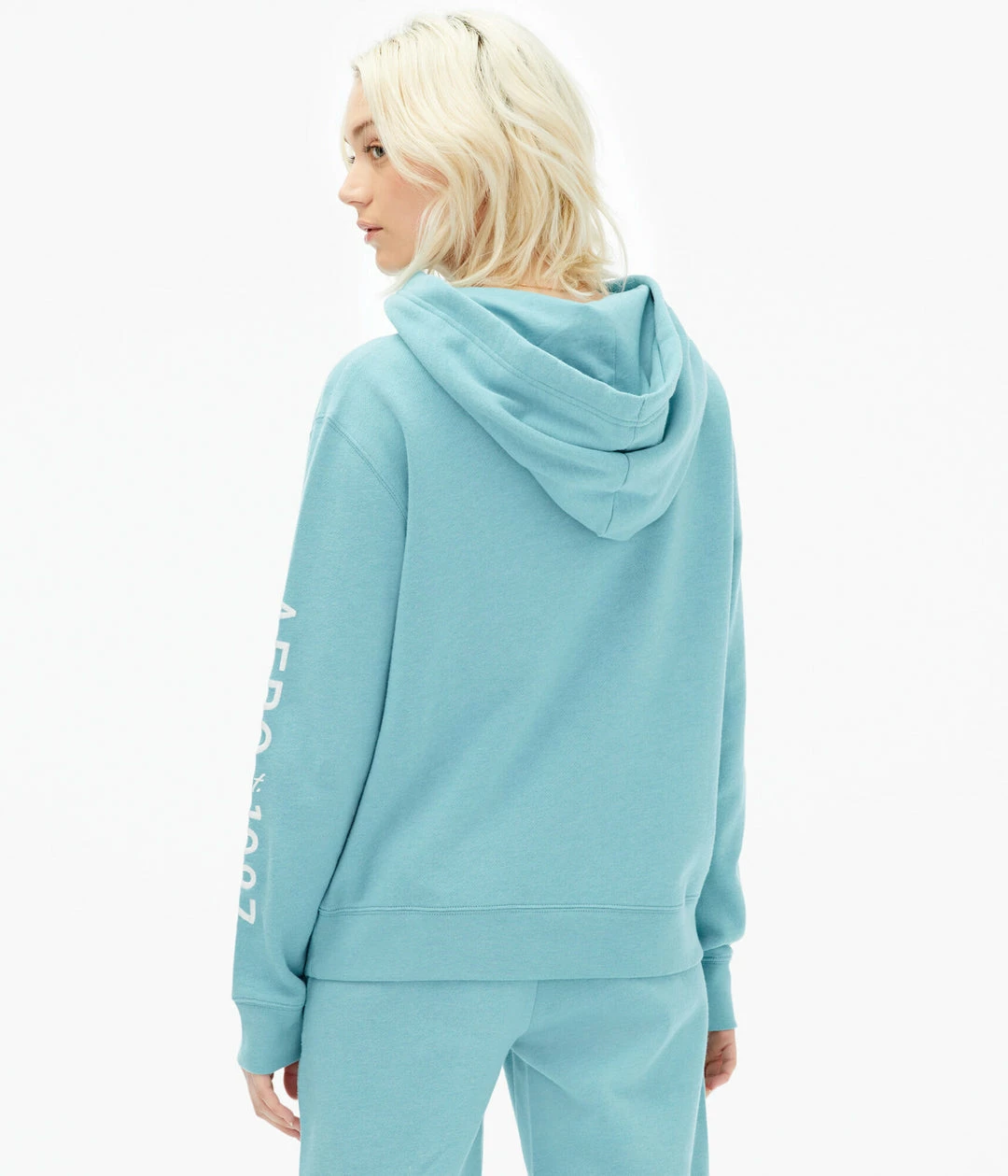 Aeropostale Women's Floral Pullover Hoodie - Image 4