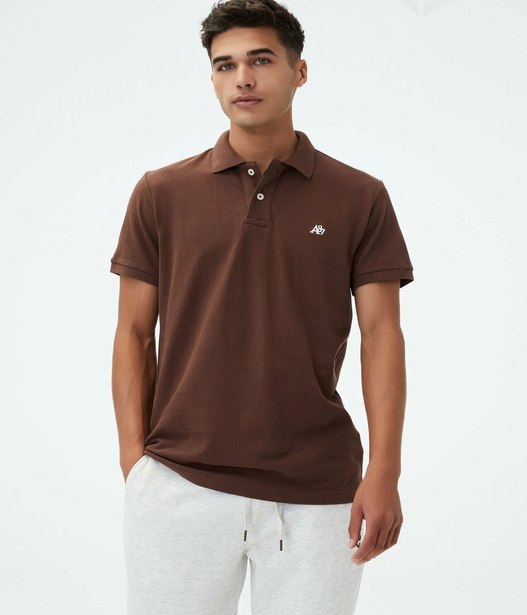 Aeropostale Men's A87 Logo Piquac Polo - Image 7