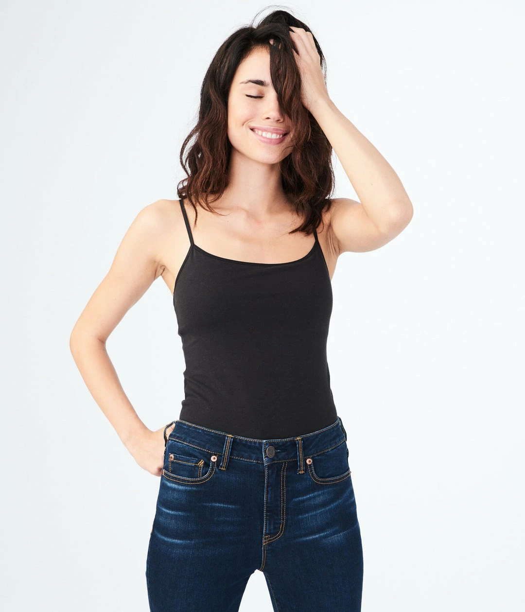 Aeropostale Women's Solid Shelf Bra Cami - Image 2