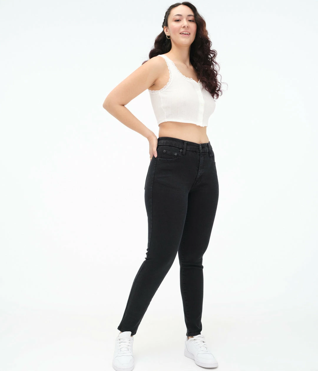 Aeropostale Women's Premium High-Rise Curvy Jegging With Lycraar Freef!Tar - Image 2