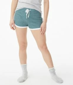 Aeropostale Women's Fuzzy Girlfriend Shorts