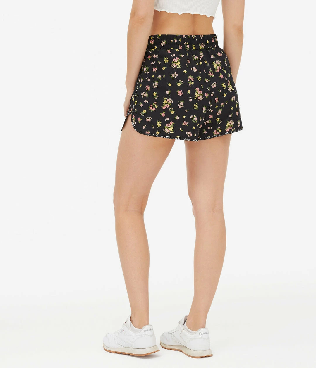 Aeropostale Women's Floral High-Rise Windbreaker Shorts - Image 4