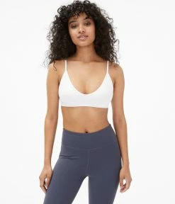 Aeropostale Women's Seriously Soft Seamless V-Neck Bralette