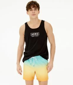 Aeropostale Men's Box Logo Muscle Tank