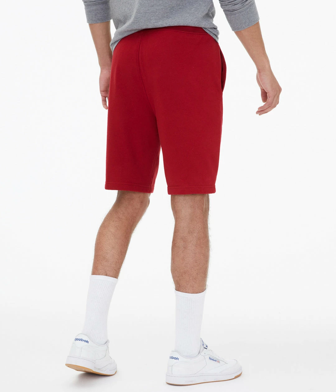 Aeropostale Men's Nyc 87 Heritage Fleece Shorts - Image 4