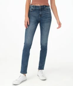 Aeropostale Women's Premium Seriously Stretchy Mid-Rise Skinny Jean