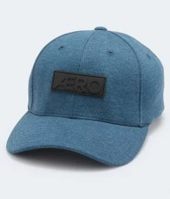 Aeropostale Men's Rubber Patch Fitted Hat