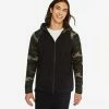 Aeropostale Men's Air Softspun Tech Fleece Camo Colorblock Full-Zip Hoodie