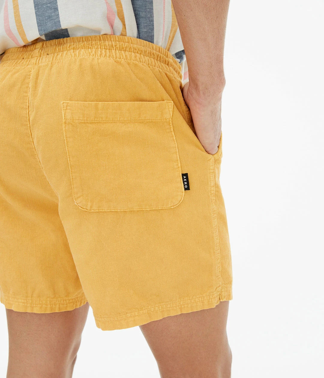 Aeropostale Men's Malibu Corduroy Shorts 6" - Image 3