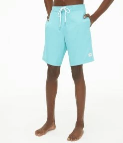 Aeropostale Men's Logo Patch Board Shorts 9"