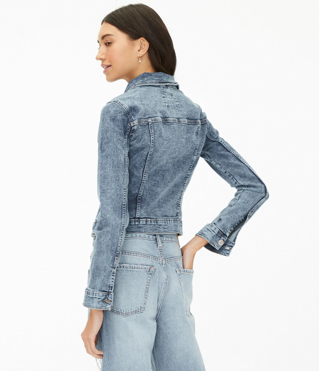 Aeropostale Women's Seriously Stretchy Denim Jacket - Image 4