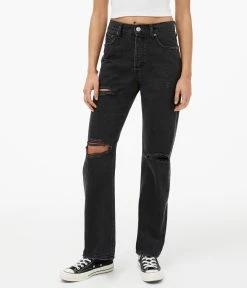 Aeropostale Women's '90S Super High-Rise Baggy Jean