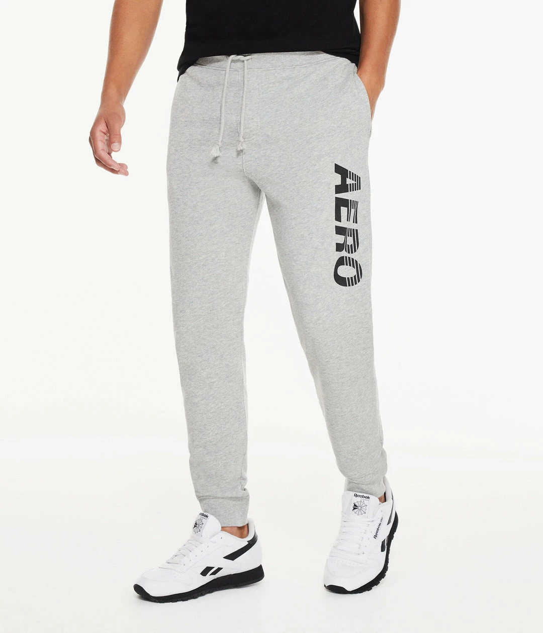 Aeropostale Men's Vertical Logo Jogger Sweatpants for women - Image 5