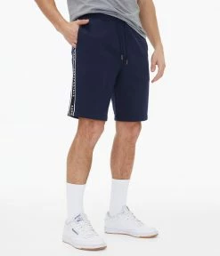 Aeropostale Men's Heritage Logo Tape Fleece Shorts