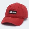 Aeropostale Men's Box Logo Adjustable Hat