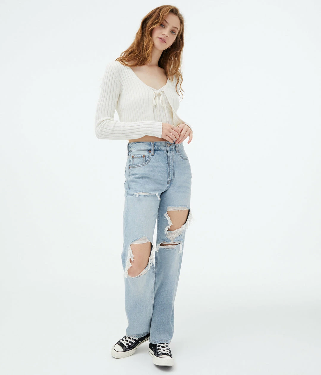 Aeropostale Women's '90S Super High-Rise Baggy Jean - Image 2