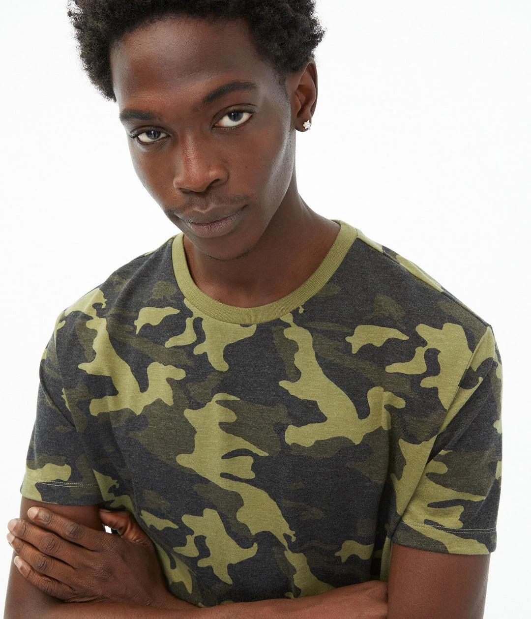 Aeropostale Men's Camo Print Graphic Tee - Image 3