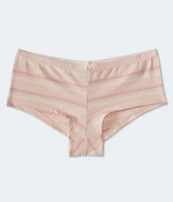 Aeropostale Women's Striped Logo Boyshort
