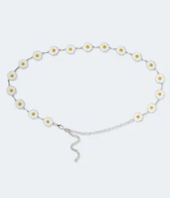 Aeropostale Women's Daisy Chain Belt