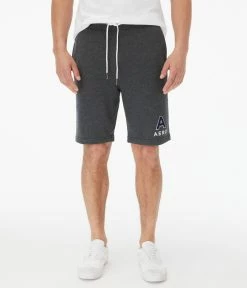 Aeropostale Mens Logo Fleece Shorts
