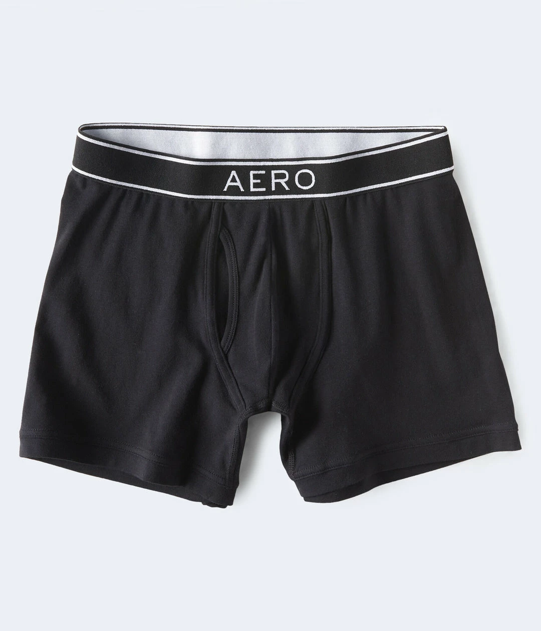 Aeropostale Men's Solid Logo Knit Boxer Briefs - Image 2