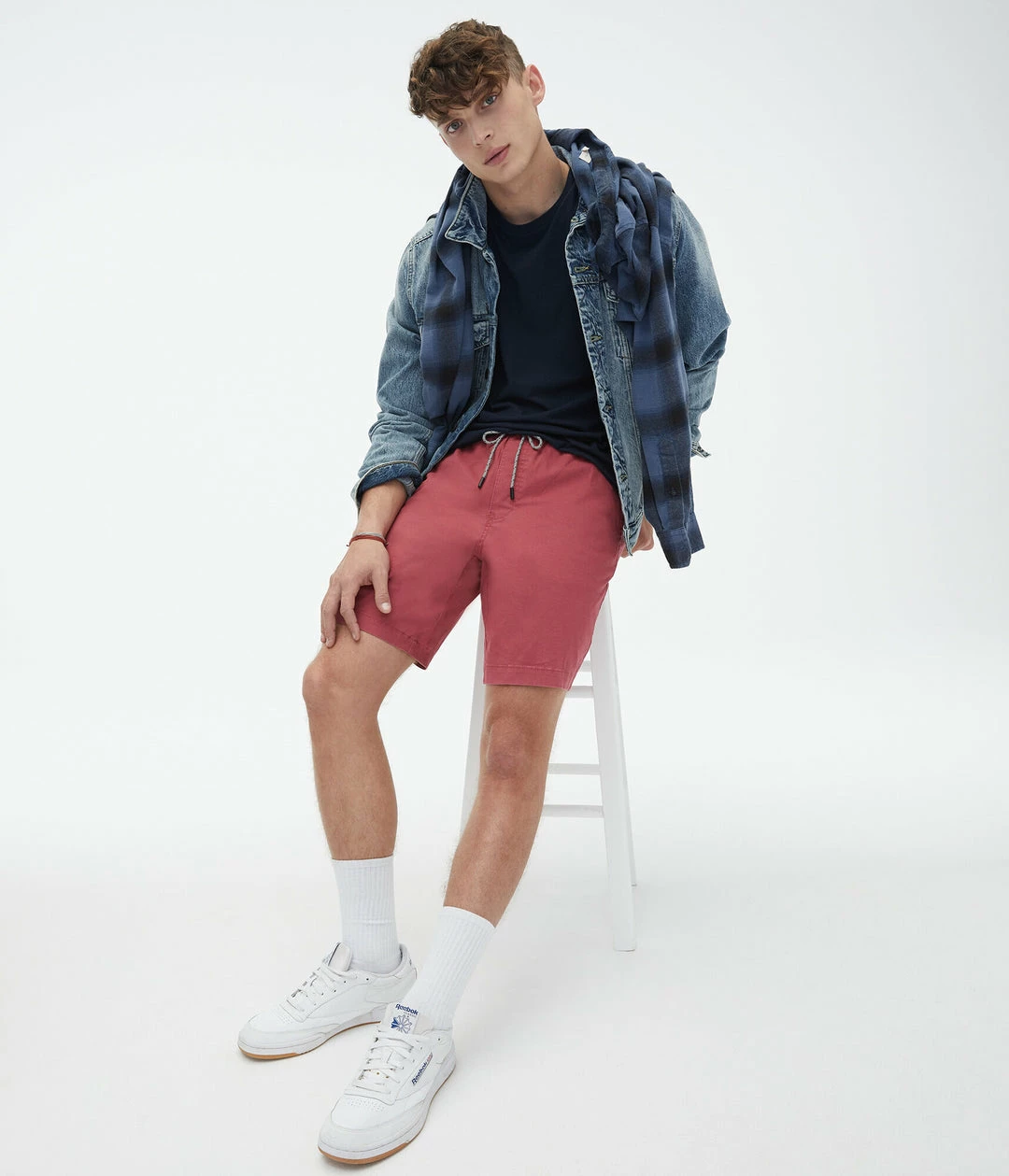 Aeropostale Men's Jogger Shorts 8.5" - Image 2