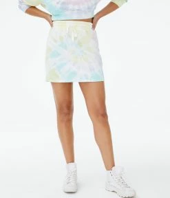 Aeropostale Women's Tie-Dye Fleece Skirt