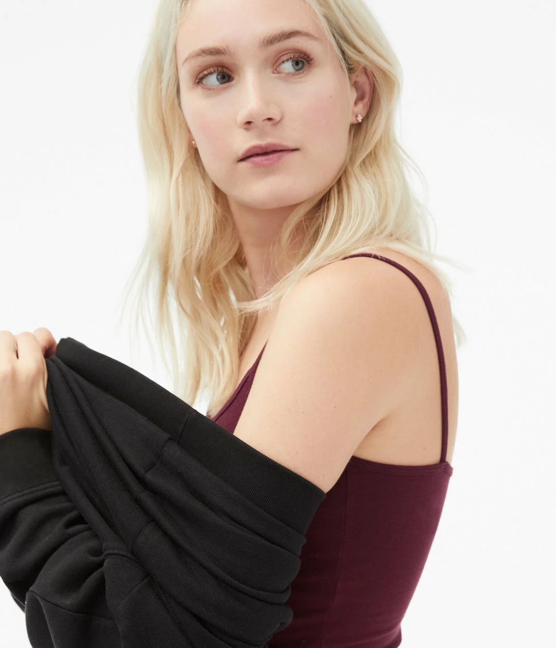 Aeropostale Women's Solid Basic Cami Pink - Image 3