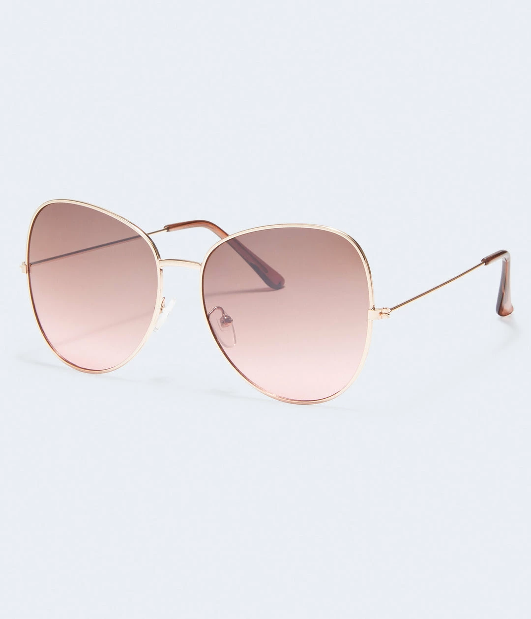 Aeropostale Women's Rounded Metal Sunglasses - Image 2