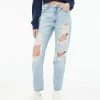 Aeropostale Women's High-Rise Mom Jean