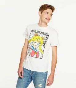 Aeropostale Men's Sailor Moon Graphic Tee