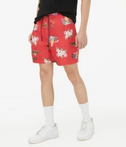 Aeropostale Men's Windsurfer Kickback Jogger Shorts 6.5"