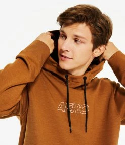 Aeropostale Men's Air Softspun Tech Fleece Pullover Hoodie