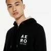 Aeropostale Men's New York Sherpa-Lined Full-Zip Hoodie